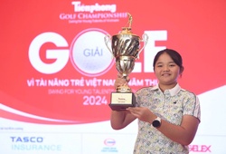 Nữ golfer 12 tuổi Nguyễn Bảo Châu vô địch Tiền Phong Golf Championship 2024