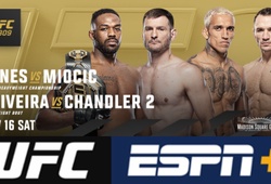 Trực tiếp UFC 309: Jon Jones vs. Stipe Miocic, Oliveira vs. Chandler