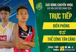 Link trực tiếp Bán Kết giải bóng chuyền VĐQG ngày 29/11: Biên Phòng vs Thể Công