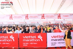 Sôi động ngày nhận bib Viettel Marathon 2024 chặng Việt Nam