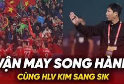 Vận may song hành cùng HLV Kim Sang Sik