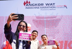 Sôi động ngày nhận racekit Viettel Marathon 2024 chặng Angkor Wat