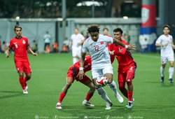 Singapore 0-0 Việt Nam: Gặp khó vì mặt sân