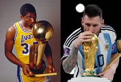 Huyền thoại NBA Magic Johnson cùng siêu sao bóng đá Lionel Messi nhận vinh dự đặc biệt từ Tổng Thống Mỹ