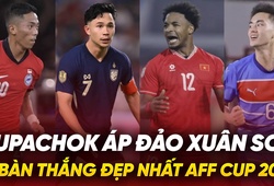 Bàn thắng "xấu xí" của Supachok áp đảo Xuân Son ở bàn thắng đẹp nhất AFF Cup 2024