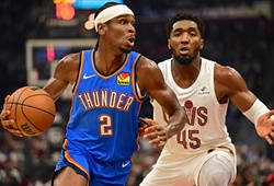 Cleveland Cavaliers thắng nghẹt thở OKC Thunder: Mãn nhãn đại chiến hai đội đầu bảng NBA