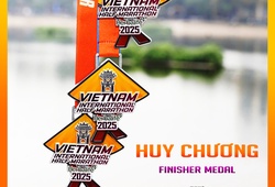 Công bố huy chương hoàn thành của Vietnam International Half Marathon 2025 powered by Herbalife 