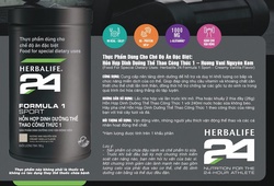 Herbalife Fomula 1 Sport 24 hương Vani cần thiết cho người tập luyện thể thao