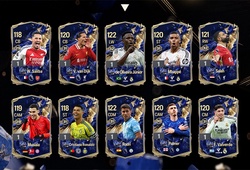 Chỉ số thẻ Team Of The Tear 2025 FC Online trong bản cập nhật 18/1