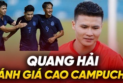 Quang Hải đánh giá cao Campuchia