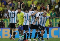 Đội hình ra sân Argentina vs Brazil: Almada đá vị trí của Messi