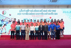 Phú Mỹ - đơn vị đồng hành cùng đội tuyển bóng chuyền nữ Việt Nam