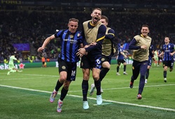 Inter vào chung kết Champions League với số phút bị dẫn bàn ít nhất