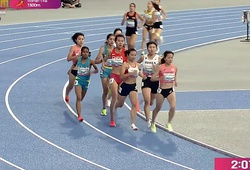 Nguyễn Thị Oanh "rơi huy chương 1500m nữ vô địch châu Á" ở vòng chạy cuối