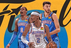 Đội hình Oklahoma City Thunder dự NBA Finals 2025: Chiều cao, cân nặng và số áo chi tiết mới nhất