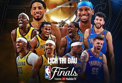 Lịch thi đấu NBA Finals 2025 hôm nay mới nhất: Pacers vs Thunder quyết đấu chung kết Giải bóng rổ nhà nghề Mỹ