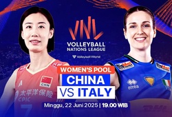 Link trực tiếp giải bóng chuyền VNL 2025 hôm nay: Trung Quốc vs Ý