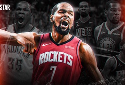 Chuyển nhượng NBA: Bom tấn trade Kevin Durant sang Houston sẽ liên quan đến cả Lakers và Warriors?