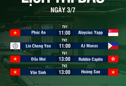 Trực tiếp Universal CPBA 99 Open 2025 hôm nay ngày 3-7