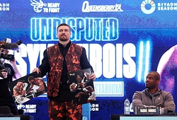 Oleksandr Usyk "vuốt ve" Daniel Dubois trước trận thống nhất đai