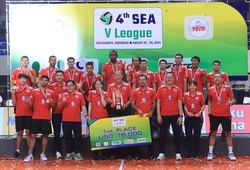 Thay đổi mức tiền thưởng giải bóng chuyền nam SEA V.League 2025