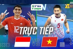 Link trực tiếp bóng chuyền nam SEA V.League hôm nay 12/7: Việt Nam vs Indonesia