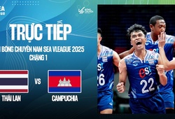 Link trực tiếp bóng chuyền nam SEA V.League hôm nay 13/7: Thái Lan vs Campuchia