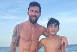 Hình ảnh ngày đi biển của Messi cùng gia đình sau khi ghi 2 bàn thắng cho Inter Miami