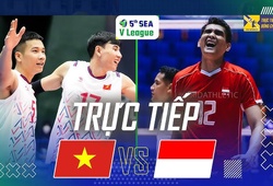 Link trực tiếp bóng chuyền nam SEA V.League hôm nay 17/7: Việt Nam vs Indonesia
