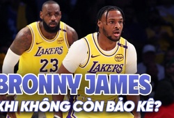 Tương lai "cậu cả" Bronny James bấp bênh: Sẽ ra sao nếu không còn LeBron ở Lakers?