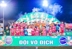 Dàn sao SPL toả sáng, FC Win Win đăng quang Giải sân 7 lớn nhất Huế