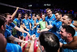 Bóng chuyền Slovenia gây sốc tại VNL 2025, biến đội tuyển Pháp thành cựu vương