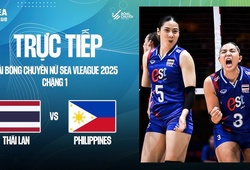 Link trực tiếp bóng chuyền nữ SEA V.League hôm nay 1/8: Thái Lan vs Philippines