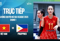 Link trực tiếp bóng chuyền nữ SEA V.League hôm nay 2/8: Việt Nam vs Philippines