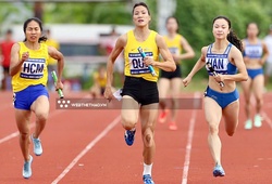 Trực tiếp Vô địch Điền kinh quốc gia 2025 ngày 10-8: Quân đội thống trị cự ly 4x100m nữ