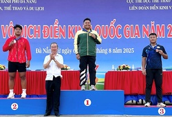 Bảng tổng sắp huy chương giải Vô địch Điền kinh quốc gia 2025