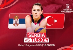 Link trực tiếp giải bóng chuyền U21 vô địch thế giới hôm nay: Thổ Nhĩ Kỳ vs Serbia