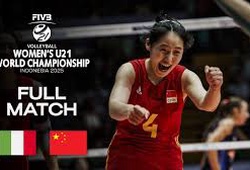 Link trực tiếp giải bóng chuyền U21 vô địch thế giới hôm nay: Trung Quốc vs Ý