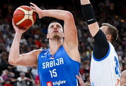 Nikola Jokic cùng đội tuyển Serbia nối dài mạch bất bại ở loạt trận giao hữu quốc tế