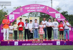 Cúp Báo chí Huế mở rộng 2025 lan tỏa yêu thương 