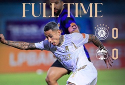 Hàng công kém cỏi khiến Hà Nội bị HAGL chia điểm