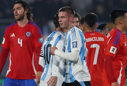  Messi và Mastantuono đá chính