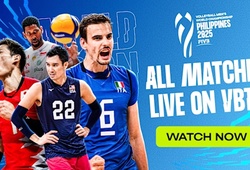 Lịch thi đấu giải bóng chuyền nam vô địch thế giới 2025 mới nhất