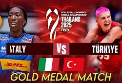 Link trực tiếp Chung kết giải bóng chuyền vô địch thế giới hôm nay: Ý vs Thổ Nhĩ Kỳ