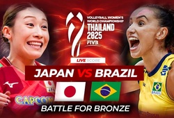 Link trực tiếp tranh hạng 3 giải bóng chuyền vô địch thế giới hôm nay: Nhật Bản vs Brazil