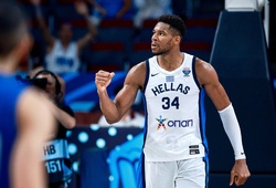 Không ai có thể cản Giannis Antetokounmpo, đội tuyển Hy Lạp vào tứ kết EuroBasket 2025