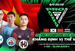 Bảng xếp hạng FC Pro Champions Cup 2025 mới nhất