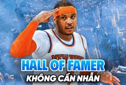 Carmelo Anthony đặt chân vào ngôi đến huyền thoại: Hall-of-Famer không nhẫn vô địch của NBA