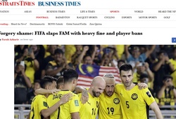 Báo Malaysia xấu hổ vì ĐTQG bê bối nhập tịch ở trận thắng Việt Nam