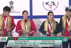 Vì sao chỉ cán đích thứ 5, bơi tiếp sức Việt Nam vẫn giành HCĐ lịch sử châu Á?